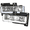 Spec-D Tuning 88-98 Chevrolet C10 Headlights LH-C1088-G3-GO